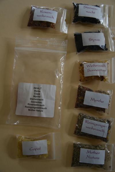 Schnupperpäckchen Räucherungen